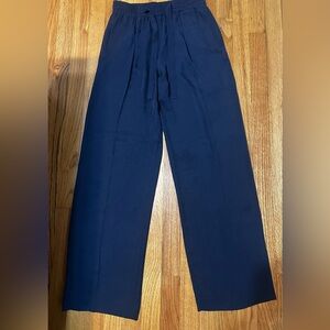 Vince Navy Blue Drawstring Pants